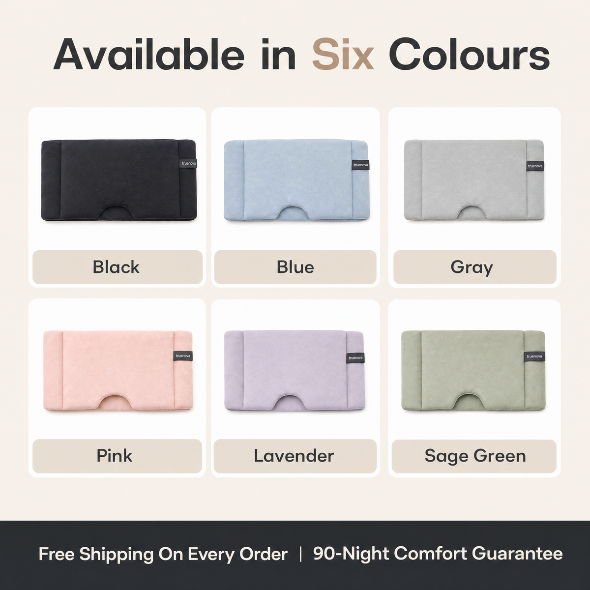Masque crépusculaire offert en six couleurs