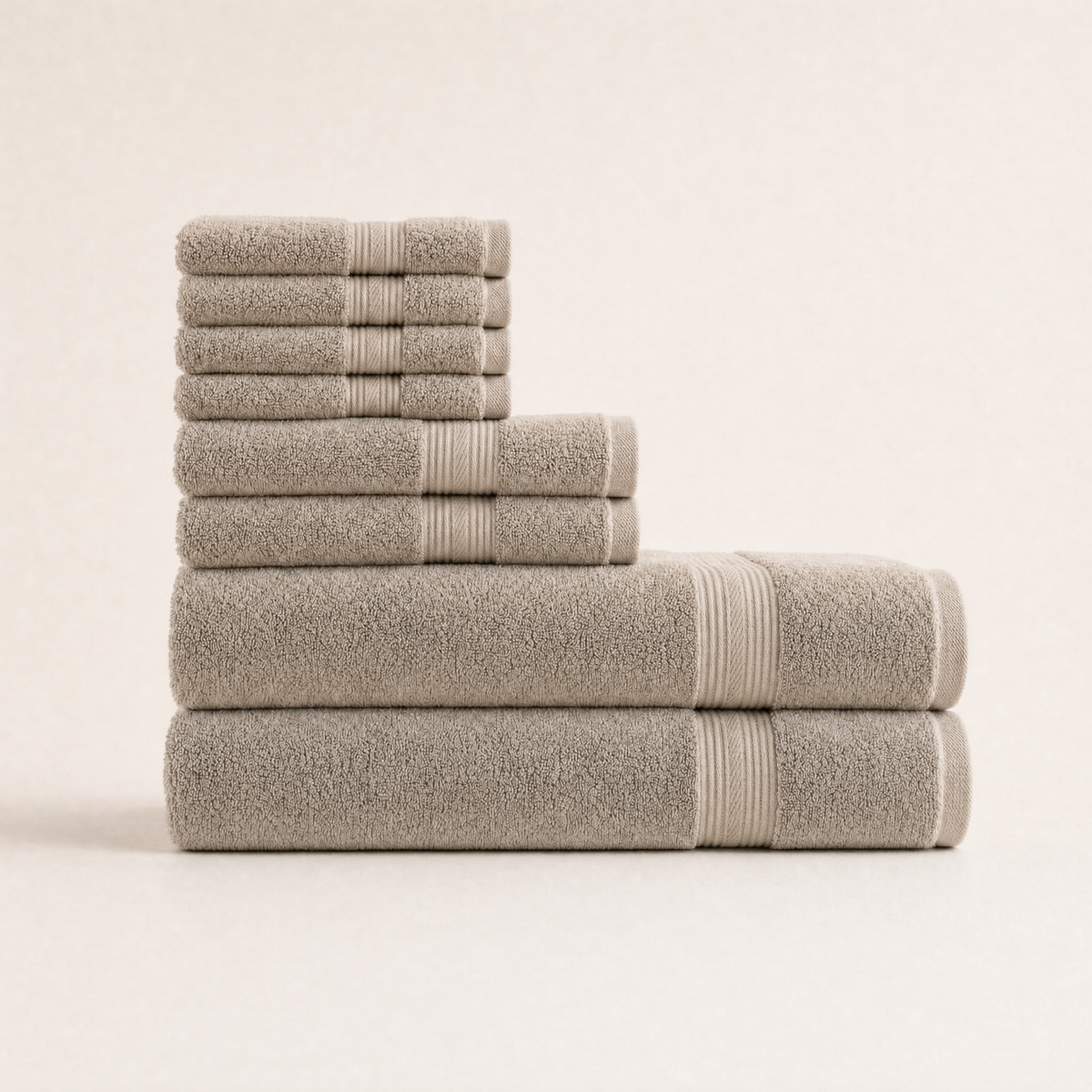 Solace towel set in Sand
