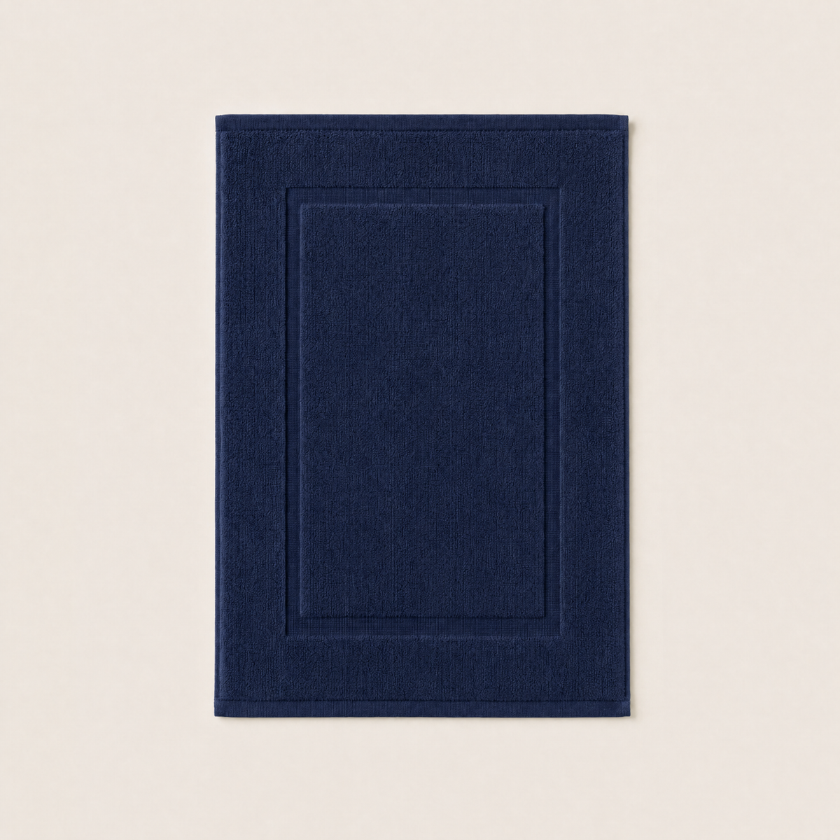 Solace bath mat in Navy Blue