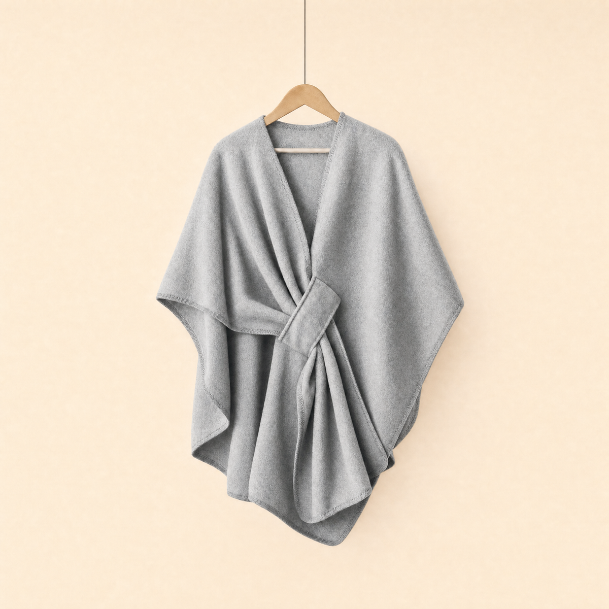 Écharpe polaire Aura gris pâle