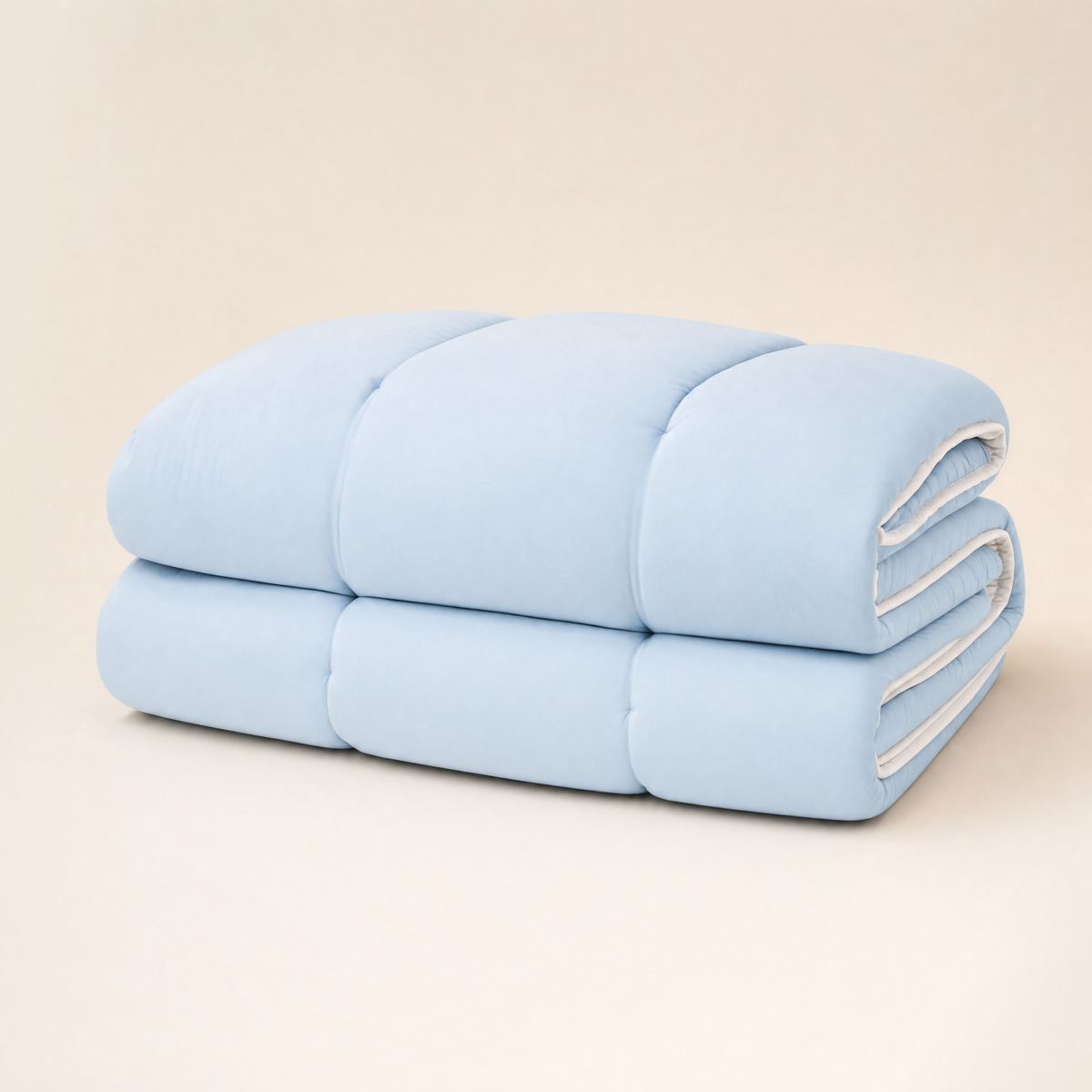 Halo comforter in Baby Blue
