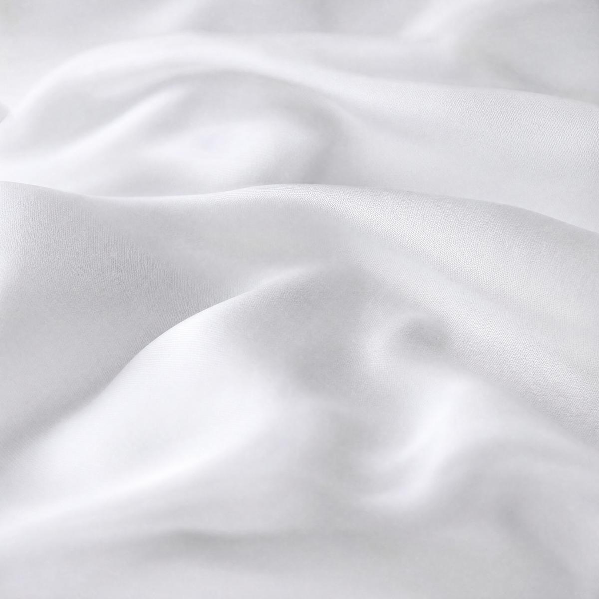 Close-up of the buttery sateen sheen